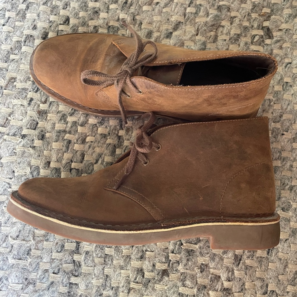 Clarks Brown Chukka Boots for Women